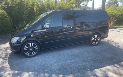 Black 2014 Mercedes Viano Van